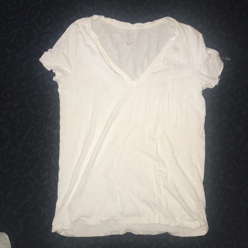 Target white V neck